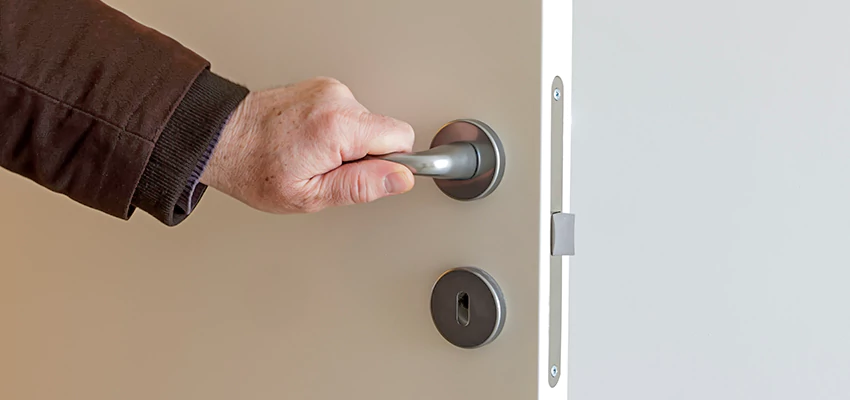 Restroom Locks Privacy Bolt Installation in Urbana, Illinois