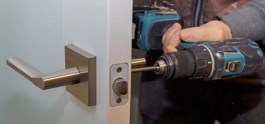 Broken Door Handle Lock Repair in Urbana, Illinois